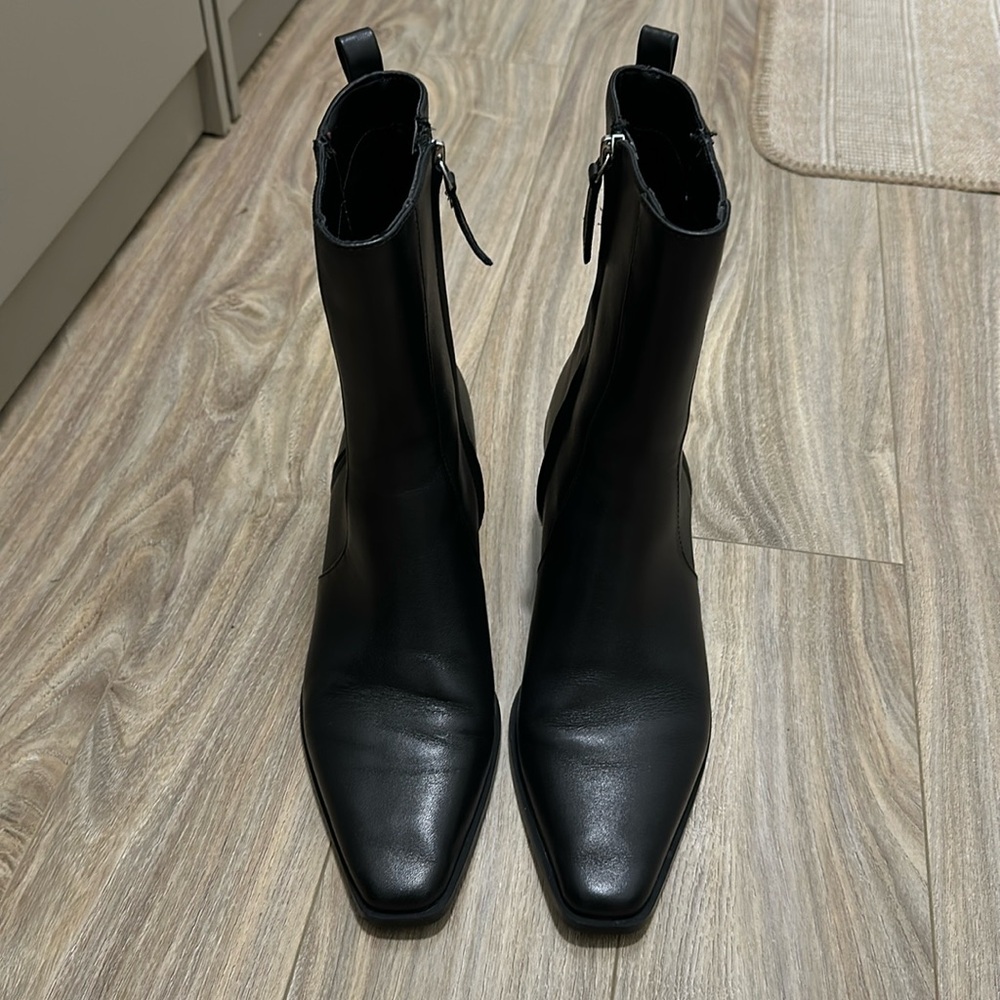 Mango western style ankle boots